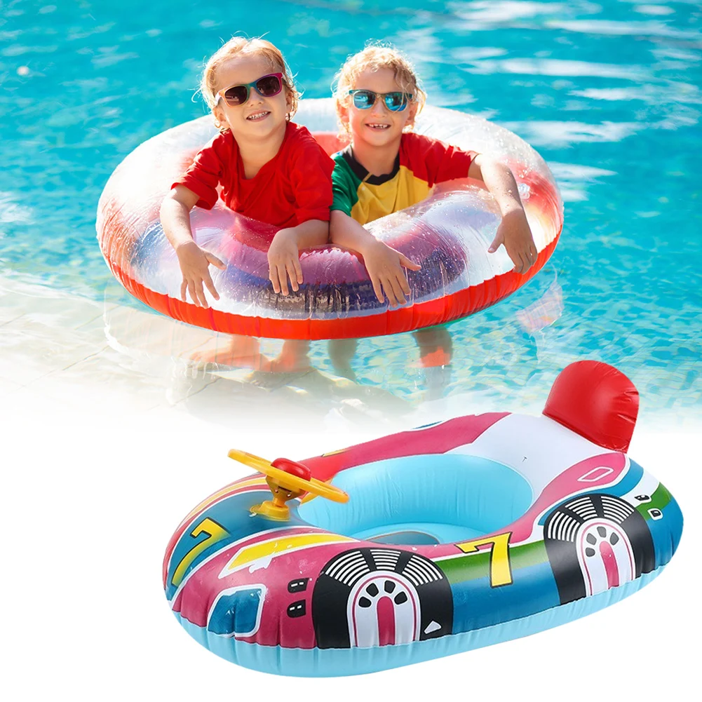 حلقات سباحة قابلة للنفخ للأطفال ، لعبة حمام سباحة أنبوبي ، ظل شمس عائم ، متعة السباحة للأطفال ، حوض استحمام ، حفلة شاطئ صيفية ، ألعاب مائية