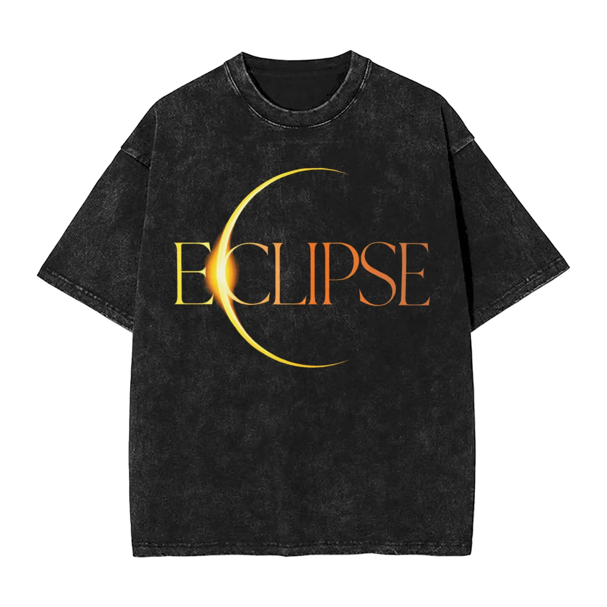 Men Women T-Shirt Delta Goodrem Eclipse  Washed T Shirts Harajuku Eurovisions 2026 Summer Tees Y2K Cotton Tops New Arrival