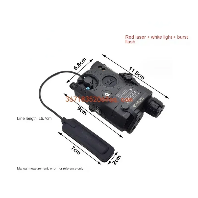 Tactical Indicator PEQ-15 LED Illumination Blazing with 3.5mm Rat Tail