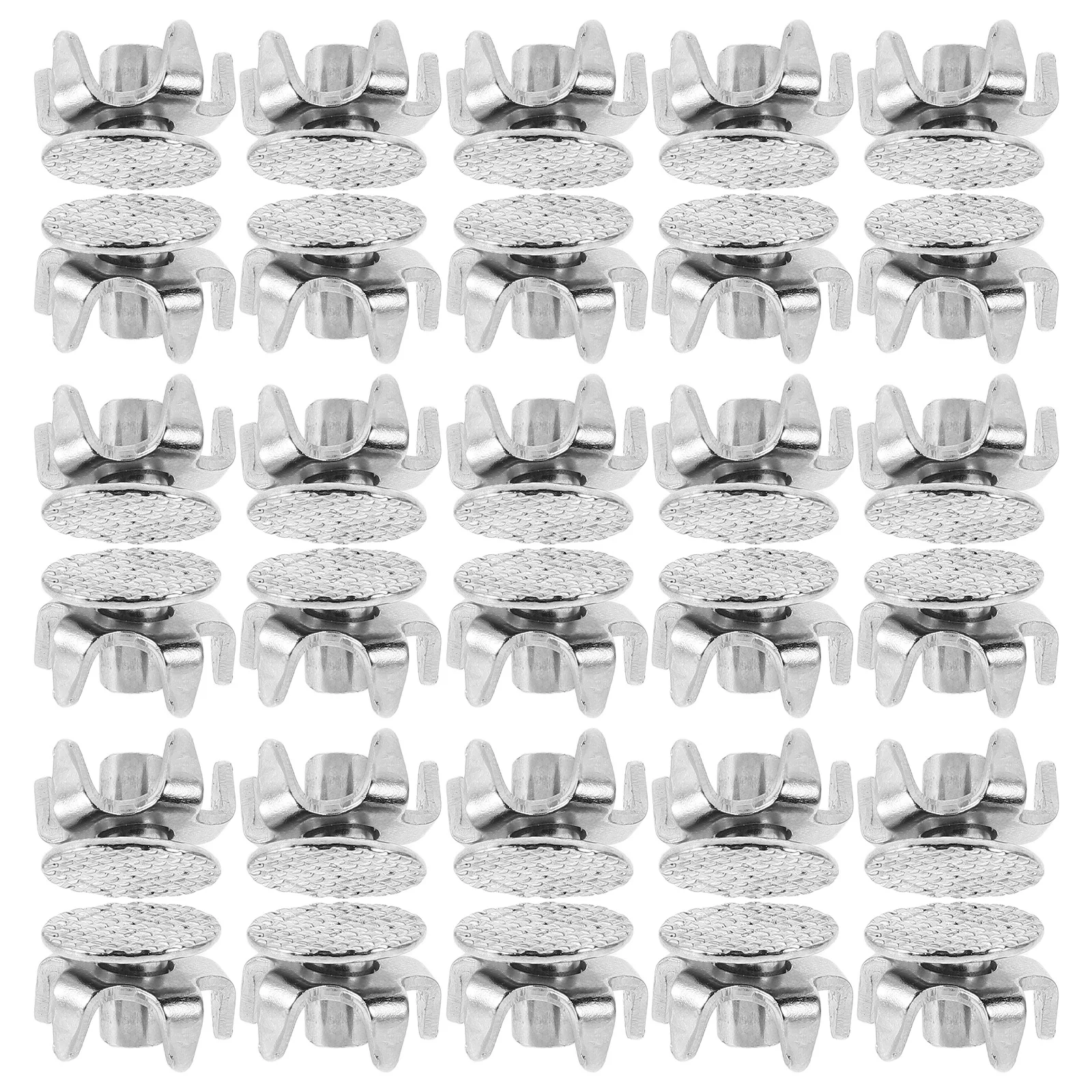 

50Pcs Anti-Slip Shoe Spikes Universal Fit Ice Snow Cleats for Hiking Mountaineering Boot Traction Grippers Non-Slip Protection