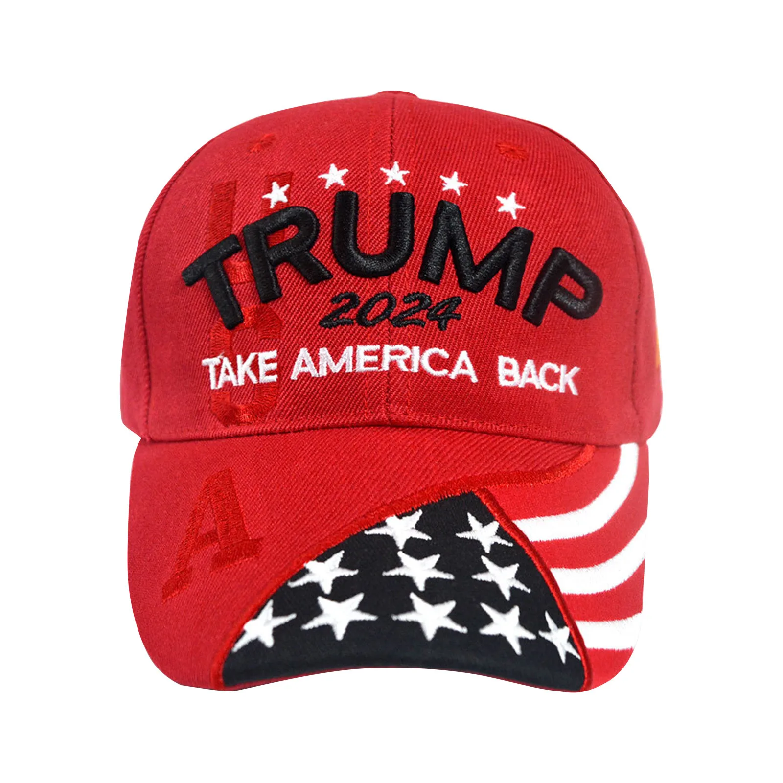 Trump 2024 Hat Donald Trump Hat Take America Back Maga Usa Embroidery Adjustable Baseball Cap Donald Trump Republicans Adjust Ba