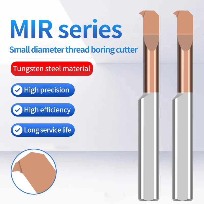 UT TAP 1 قطعة CNC كربيد التنغستن الصلب تتحمل صغير مملة سكين صغير MIR3 MIR4 MIR5 الفولاذ المقاوم للصدأ الألومنيوم مركز التصنيع