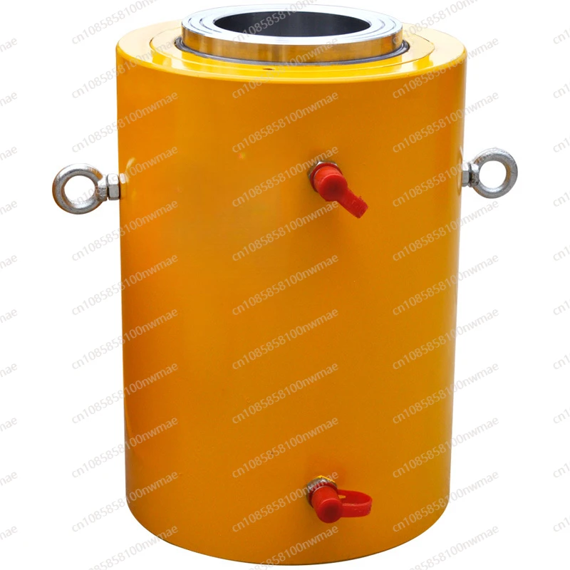 Hollow hydraulic jack RRH double acting hydraulic hollow cylinder prestressed tension piercing