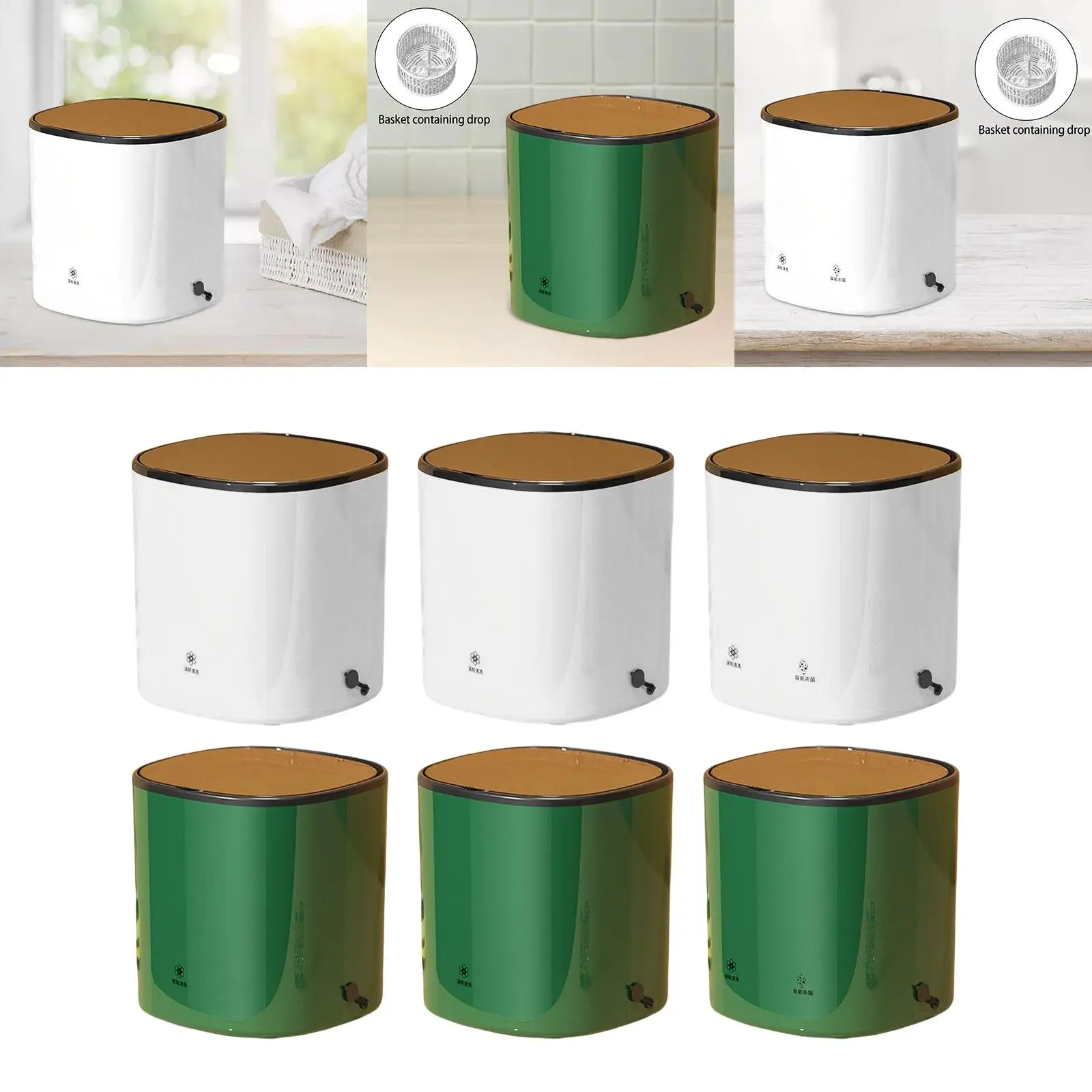 

Мини-портативная стиральная машина, полуавтоматическая стиральная машина 4,5 л для кемпинга, путешествий