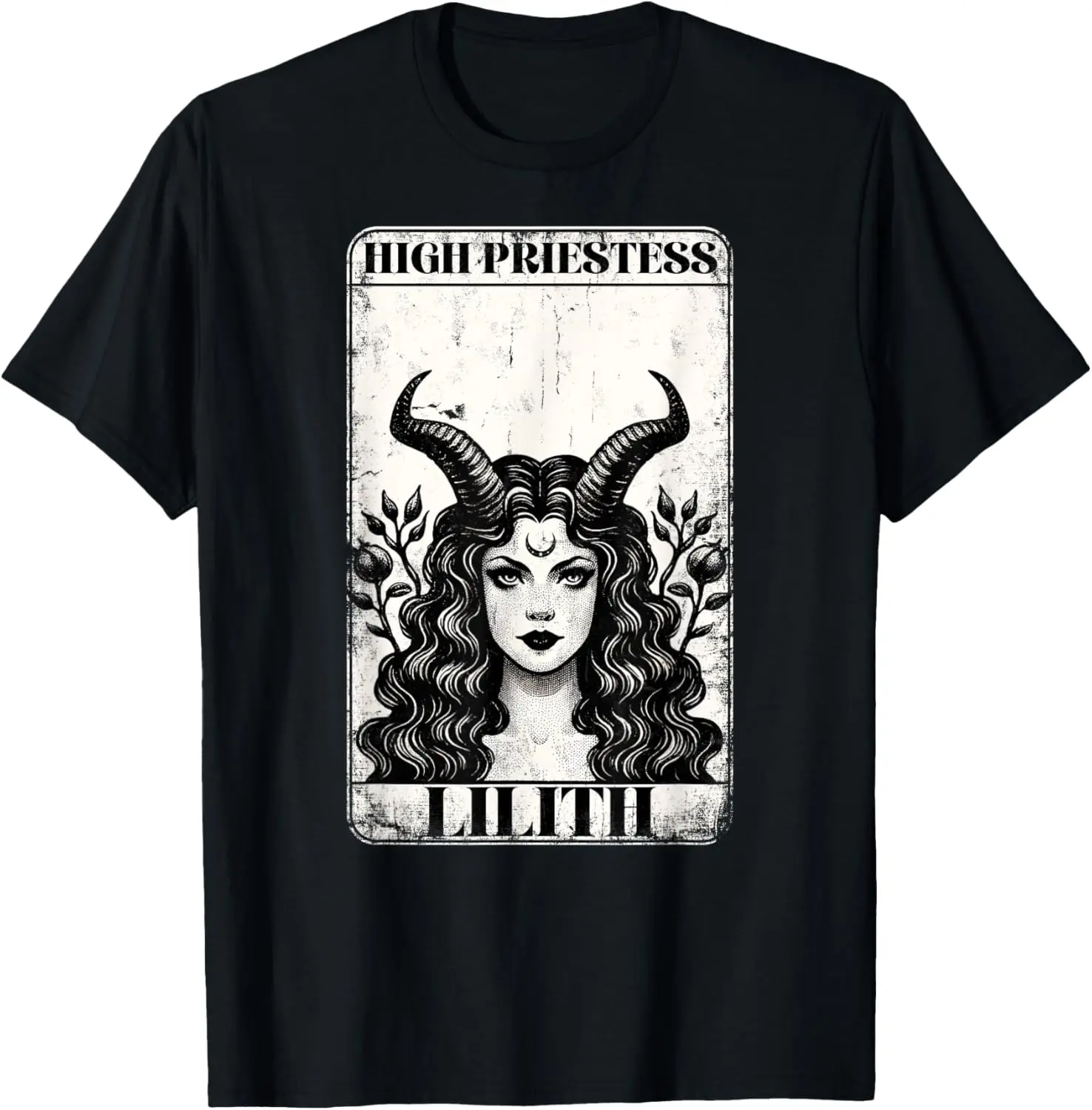 Lilith halloween, occult dark art, gothic horror women men T-Shirt