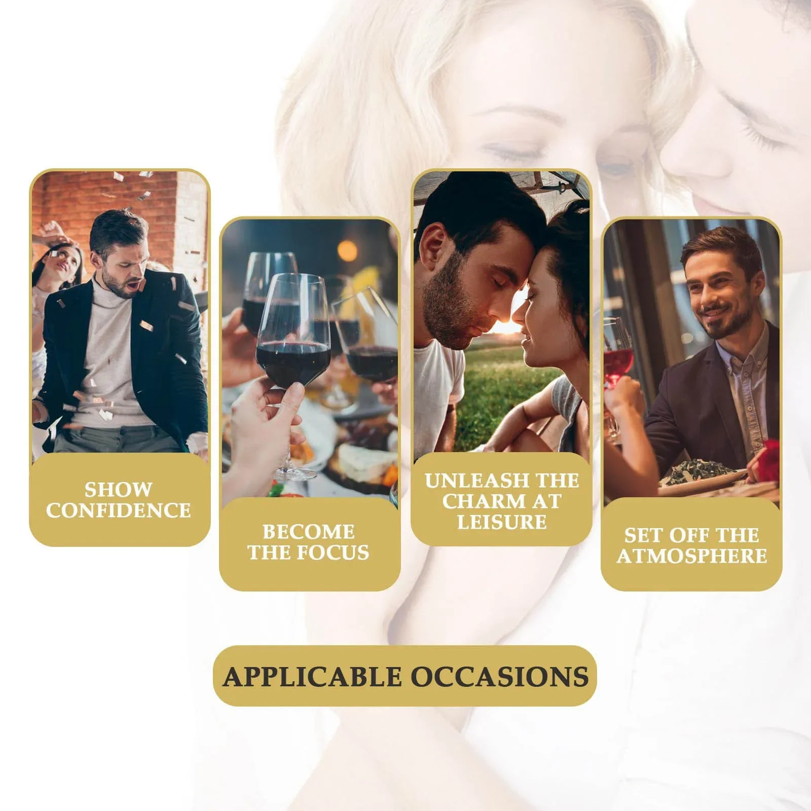 زيت معطر بالفرمون الطبيعي |   جوهر عطري للجسم يدوم طويلاً مع رائحة جديدة مصممة لجذب النساء ويعزز جاذبية