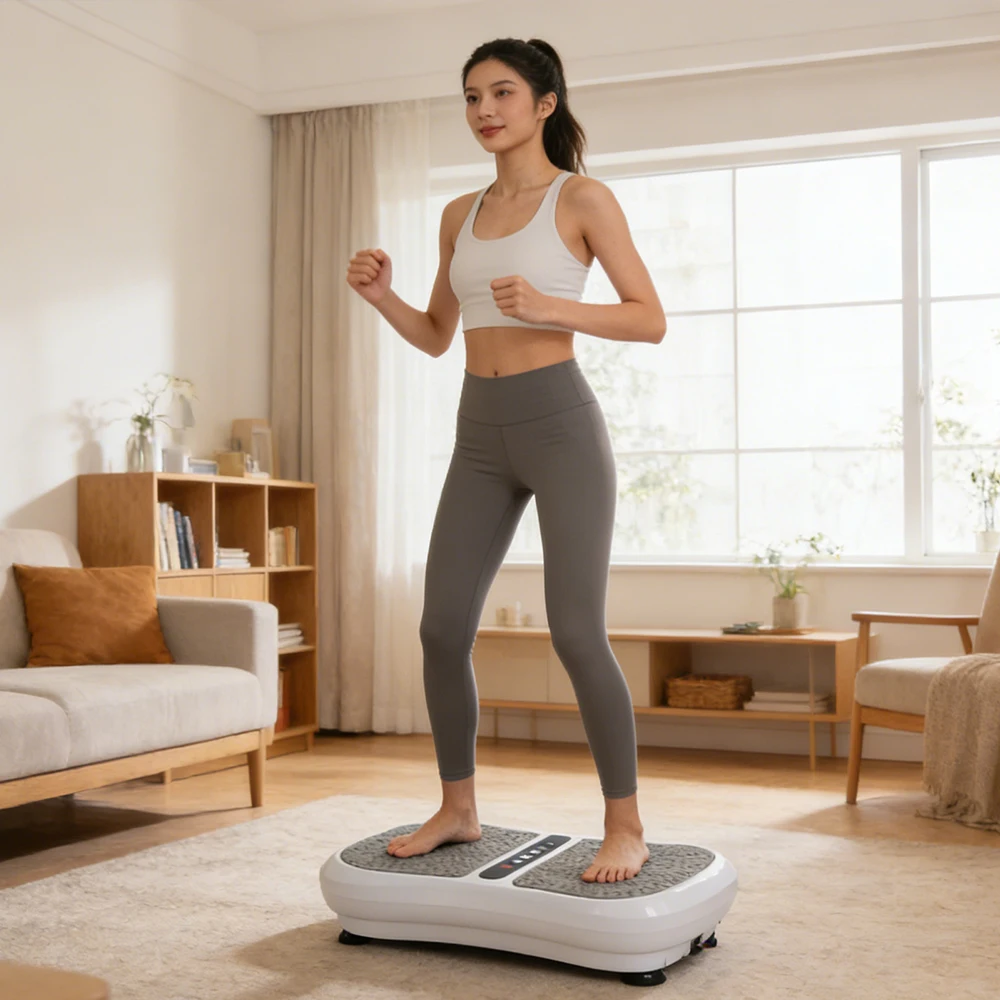 

Портативная виброплатформа Crazy Fit ABS для похудения и тренировок дома, для бодибилдинга, модель 2026
