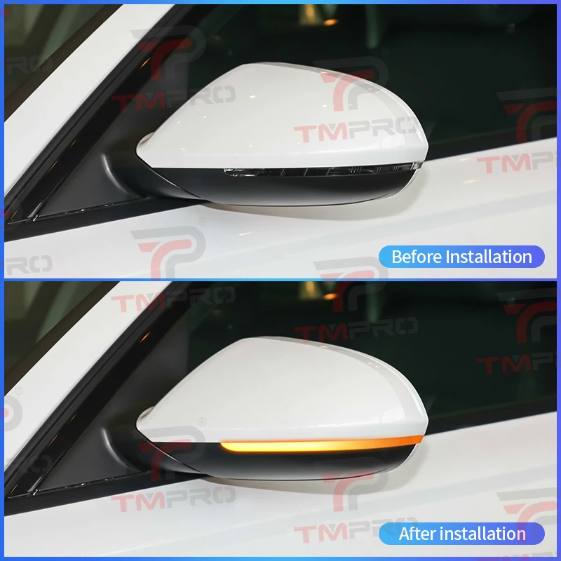 Applicable for Audi A6 S6 A6 allroad 2012-2018 LED dynamic turning signal flashing sequential side mirror indicator blue light