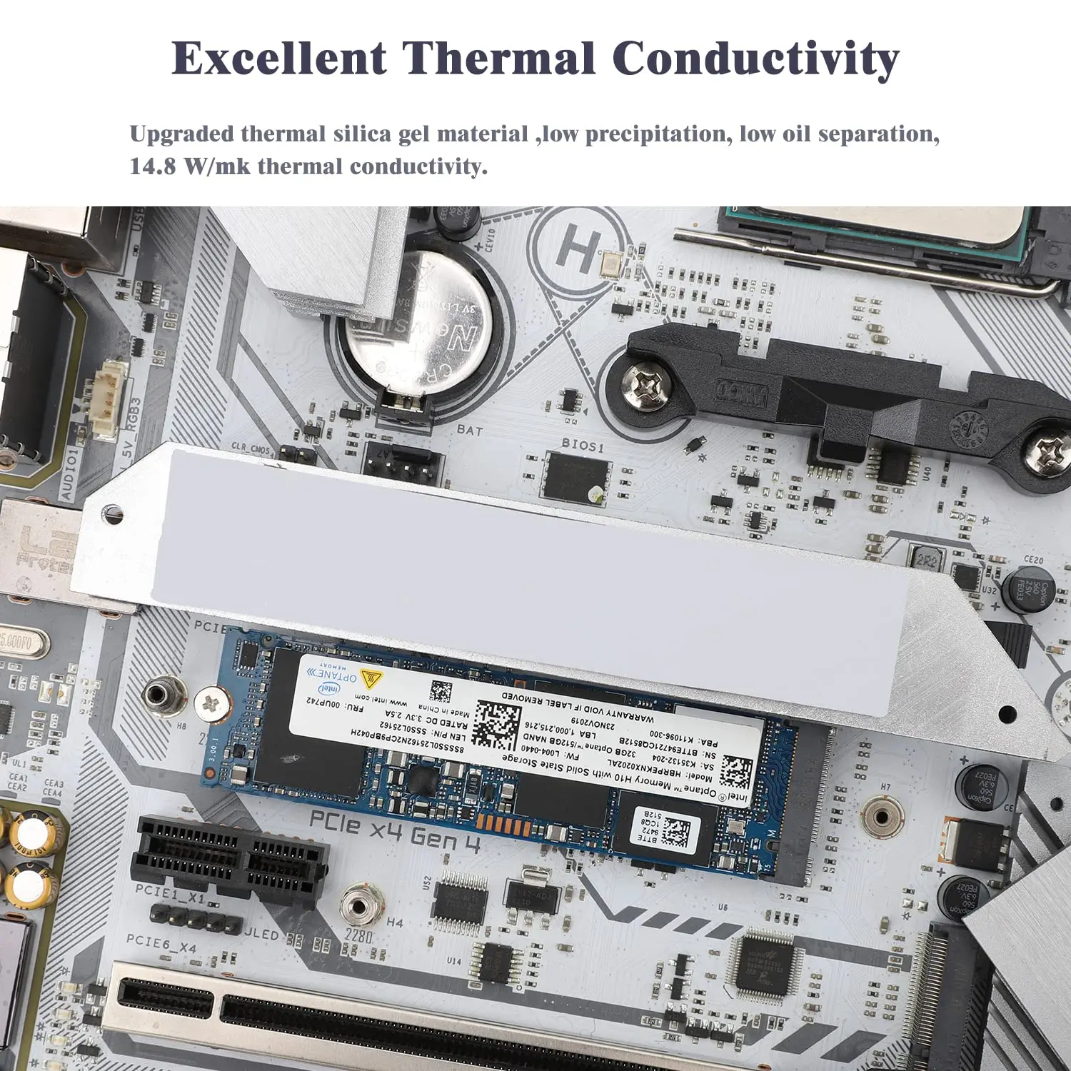 Thermalright-dissipação de calor Silicone Pad, ODYSSEY II, CPU, placa gráfica GPU, graxa térmica Pad, Motherboard, Multi-Size