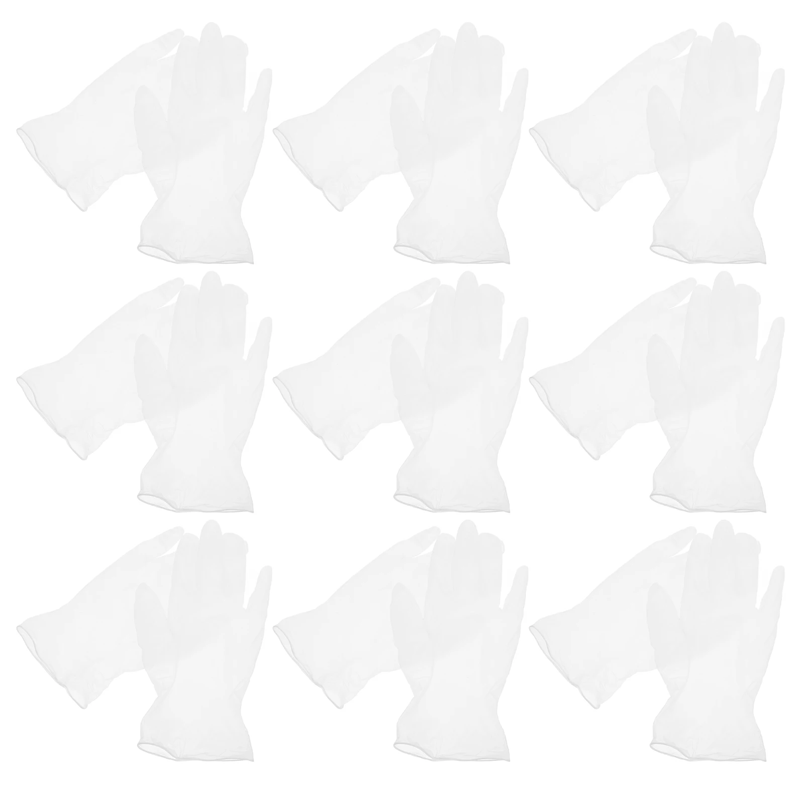 

100Pcs Pvc Disposable Gloves For Cooking Baking And Grilling Food Safe Table Decorations Multipurpose Kitchen Prep Gloves L