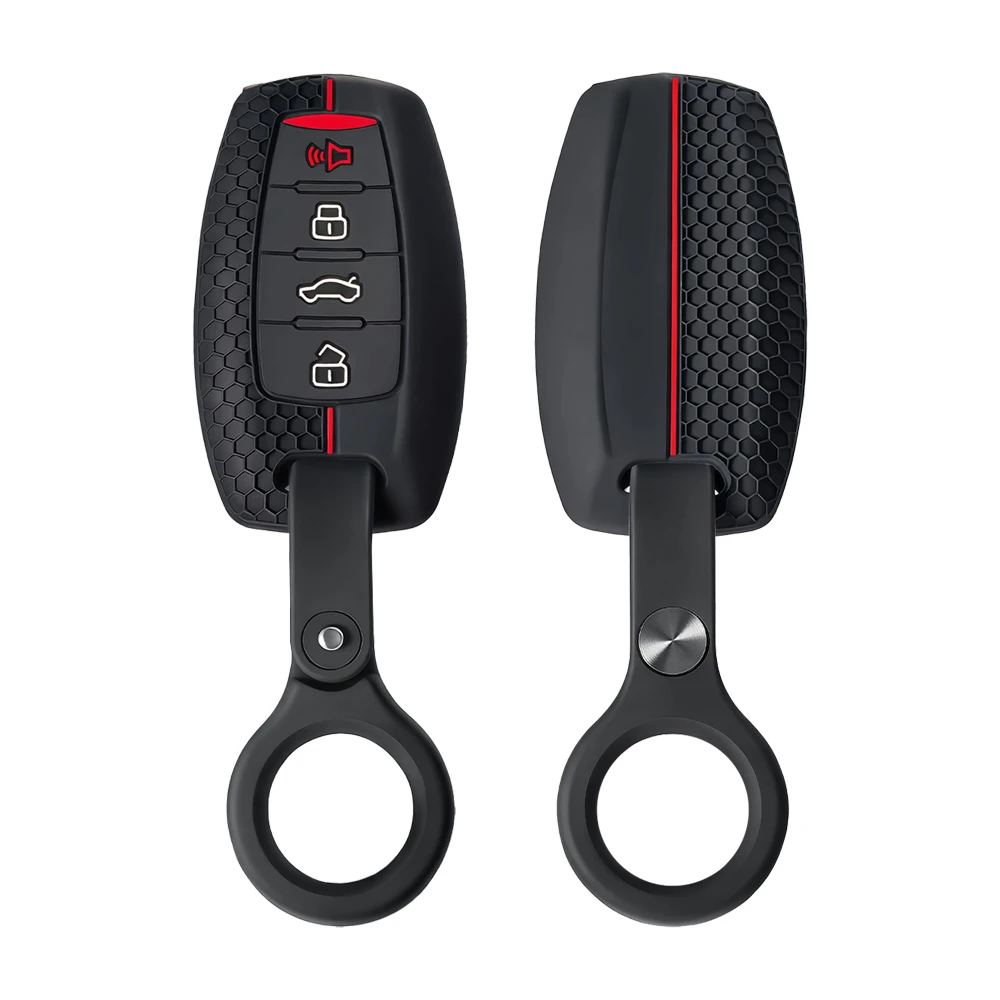 Silicone Key Case for Haval F7x H6 2023 Accessories Car Key Cover Keychain for Haval Jolion Joico Jollein F7 H6 Jolyon F7H Dargo view 4