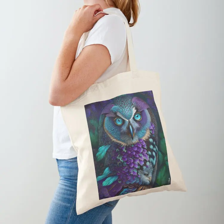 

purple owl Tote Bag cute pouch bag handbag the tote bag reusable shopping