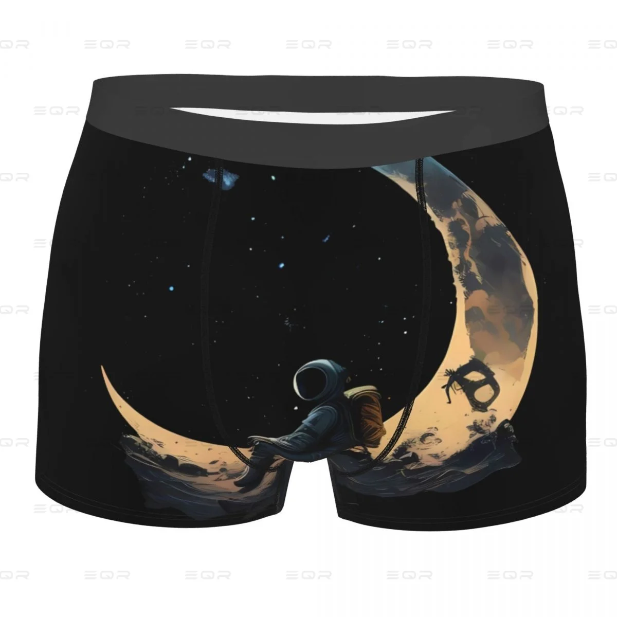 

Astronauts Cherish The Lunar Environment Moon Men Underwear, Highly Breathable printing High Quality Gift Idea