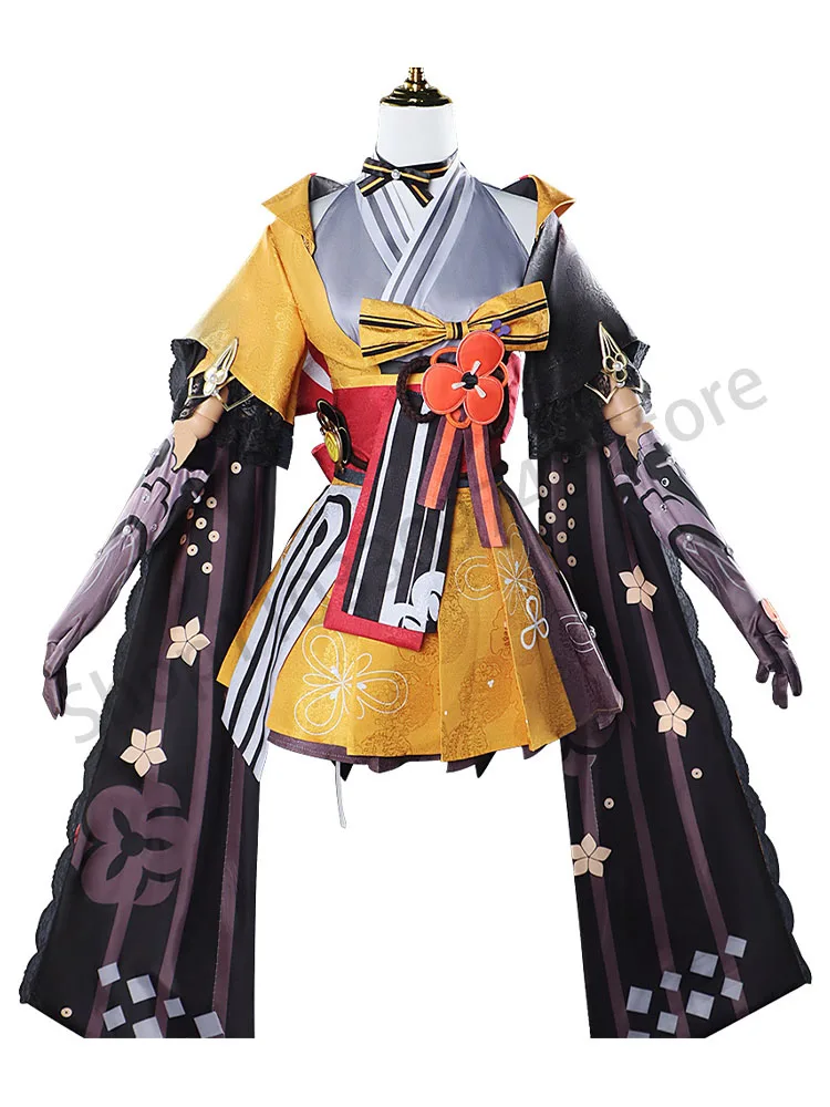 

Groundhog thousand woven cos clothes Genshin Impact Daowicheng thousand woven cosplay clothes and wind anime animation game