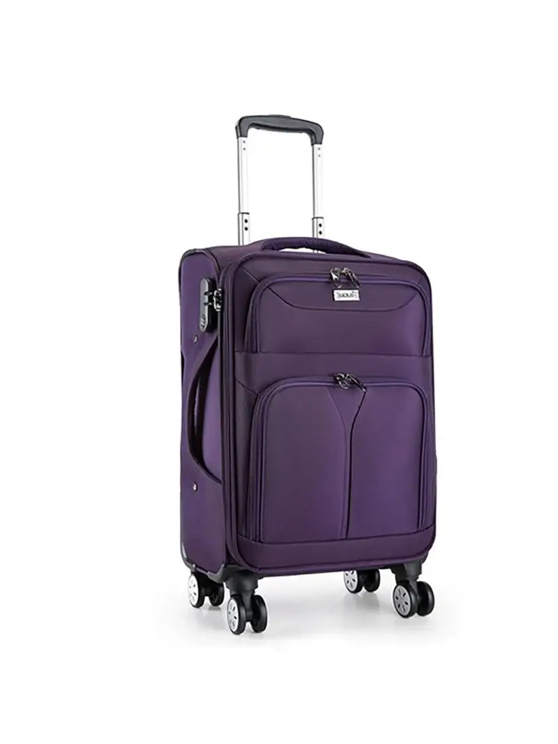 

Ox Fabric Lage Carry-On Suitcase 6 Inch Men's Small Leather Bag Can Board Plane Busin Travel Pull Rod Bag