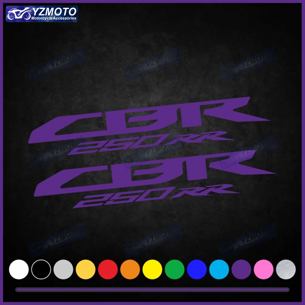 For Honda CBR250RR CBR 250 RR Motorcycle Car Motor Tank Decorative Logo Fairing Windshield Helmet Reflective Decal Stickers