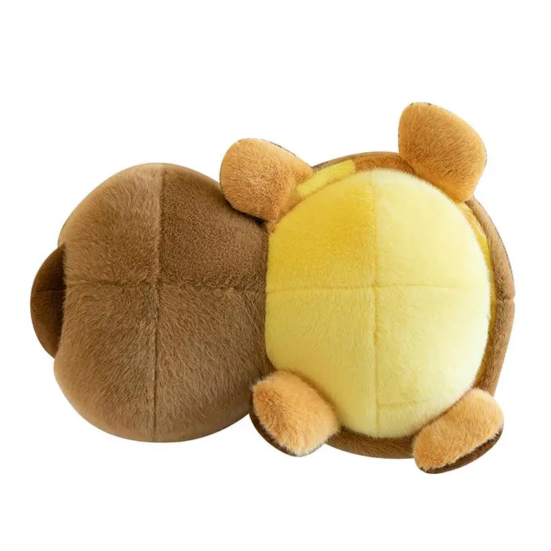 Capivara animal de pelúcia reversível animais de pelúcia kawaii pelúcia capivara plushie realista lance travesseiro bonecas de pelúcia para