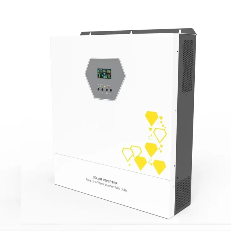 High Frequency 6.2KW 11KW 48VDC Pure Sine Wave Hybrid Inverter 220-240VAC Built MPPT