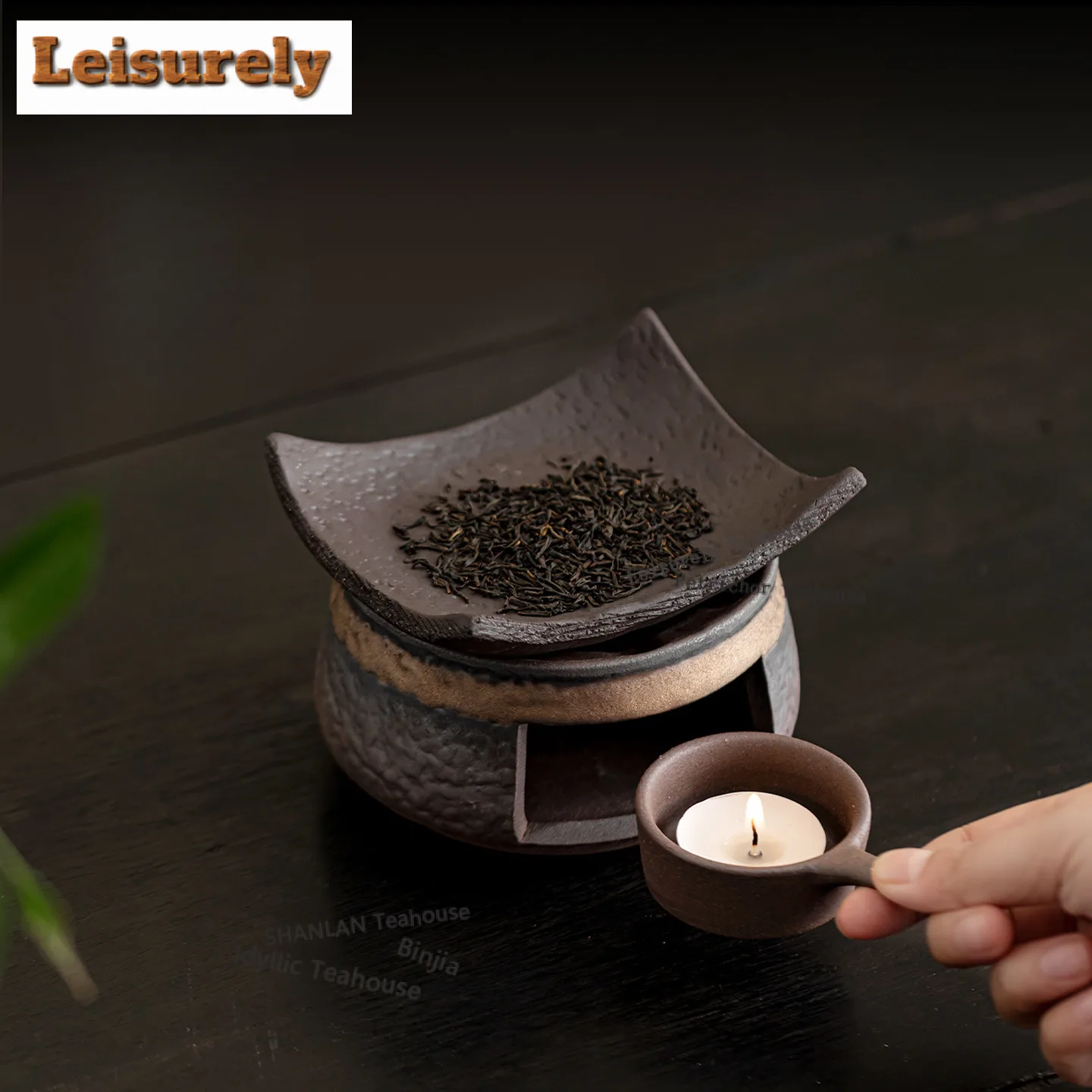 Gilded Iron Glaze Baking Furnace Incense Holder Water Fountain Decoration Incense Burners Consecrate Censer Yoga Supplies Craft