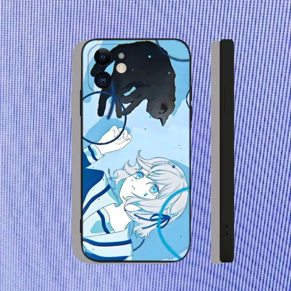 Tuyu الموسيقى اليابانية JPOP جراب هاتف آيفون 17,16,15,14,13,12,11,Pro,Max,Plus,Air,X,XS,XR,SE,8,7,Mini,Soft Black Funda