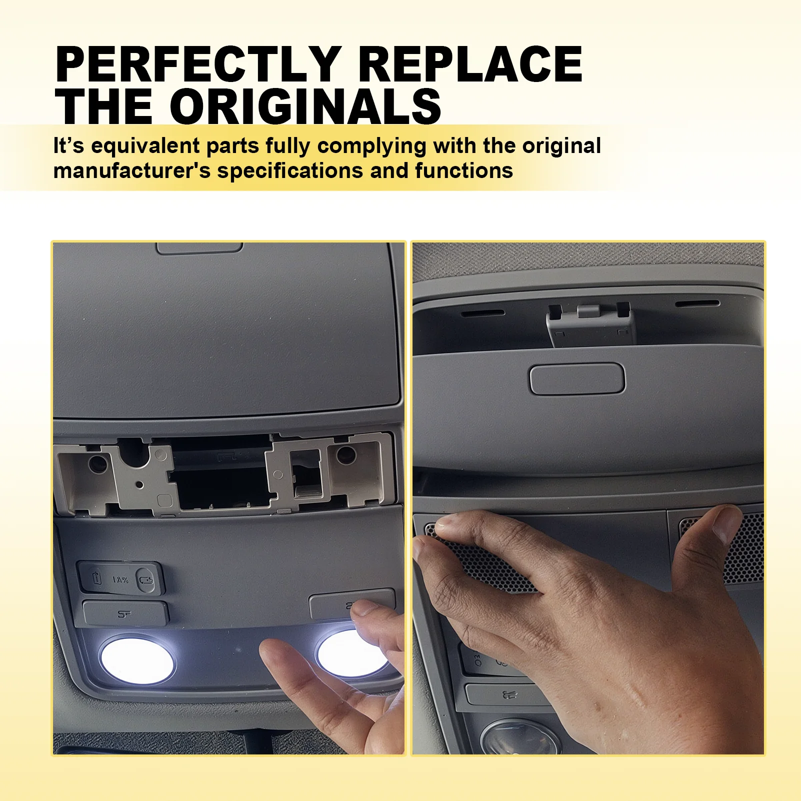 Interior Ceiling Light for Golf 5/6 Reading Lamp on the Roof 1K0947105P For Golf Plus Passat B6/B7 Skoda Octavia III 3TD947133 view 4