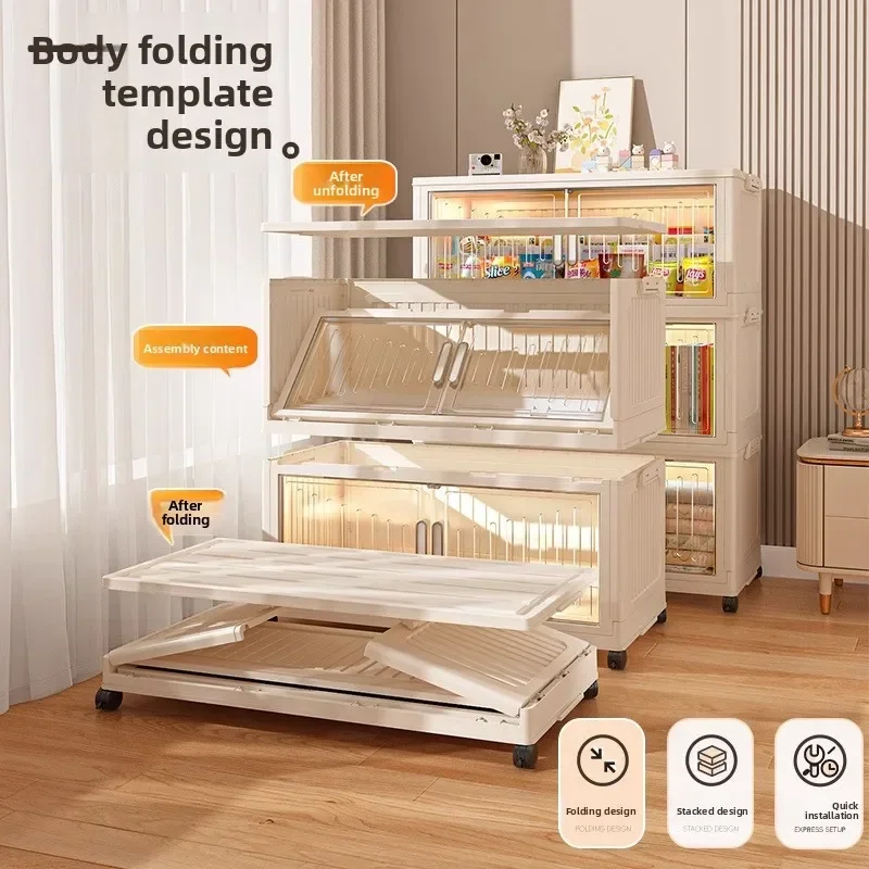 

Exquisite Storage Cabinets, Lockers, Lockers, Household Multi-layer Baby Clothes, Snacks, Sundries, Plastic Foldable Cabinets