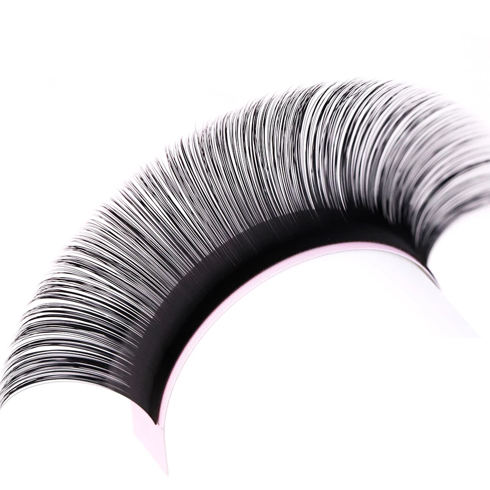 RUJADE 5-25mm Long Lash Matte Black Cashmere Eyelash Extensions Volume Tray Individual Eyelashes 0.03 0.05 0.07 0.10 Faux Cilios