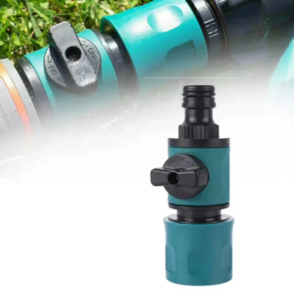 

New Garden Hose Pipe In-Line Faucet Tap Garden Hose Shut Off Valve Tap Adapter Garden Gadget for Watering the Garden