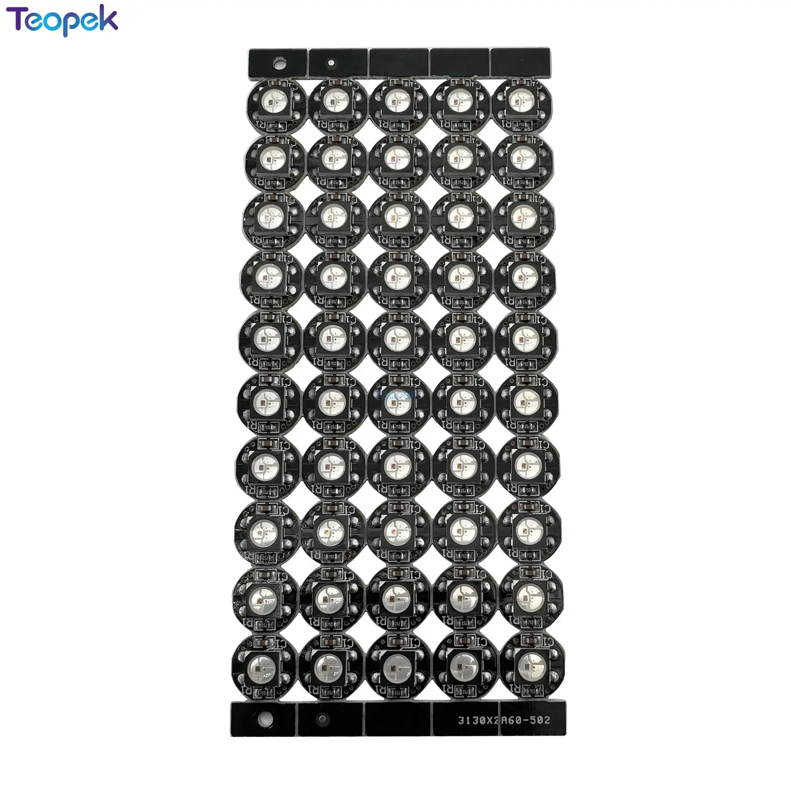 50-1000pcs WS2812B 내장 WS2811 IC LED 칩 5050 SMD 미니 PCB 보드 (10mm * 3mm) 방열판 DC5V 로 개별 주소 지정 가능