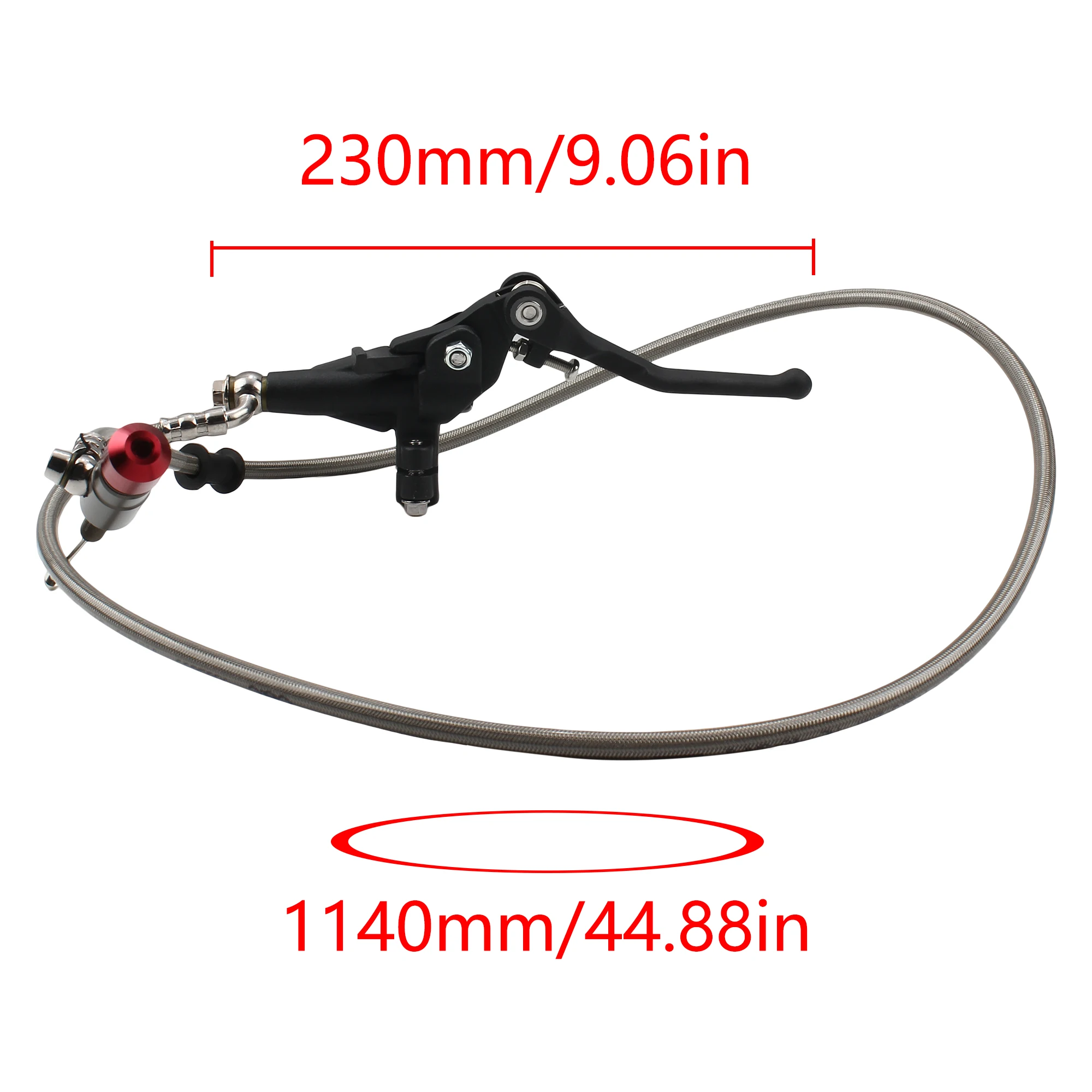 Enduro Motocross Accessories Motorcycle Brake and Clutch Lever Hydraulic Tuning Handle Universal 1200mm Dirt Bike Modified Parts