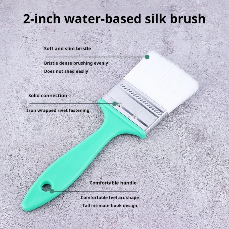 

F68E 3Pcs Ergonomic Paint Roller Tool For Effortless Wall And Furniture Coating