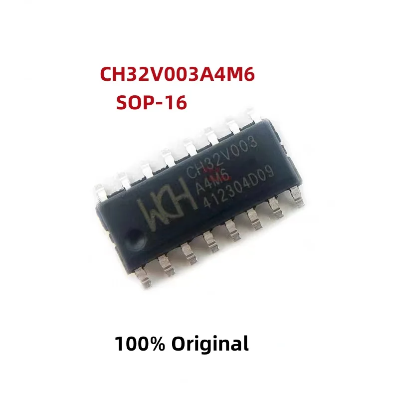 20PCS 100% New CH32V003F4P6 CH32V003J4M6 CH32V003A4M6 CH32V003F4U6 Brand New Original Chips ic