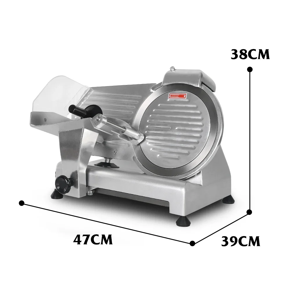320W Semi-auto Fleischschneider Commercial Frozen Meat Slicer 250mm Electric Frozen Meat Slicer Cutting Machine