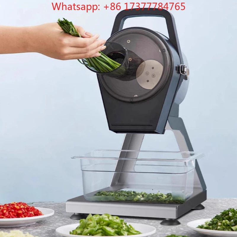 Chopped Green Onion Machine Shredded Ginger Garlic Slice Onion Cutter Millet Pepper Vegetable Cutter
