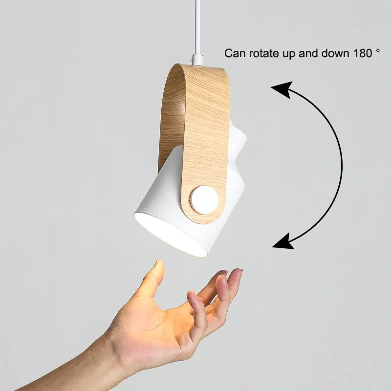 Японская прикроватная люстра в скандинавском стиле, дизайнерские светильники в современном минималистическом стиле для ресторана, гостиной, спальни