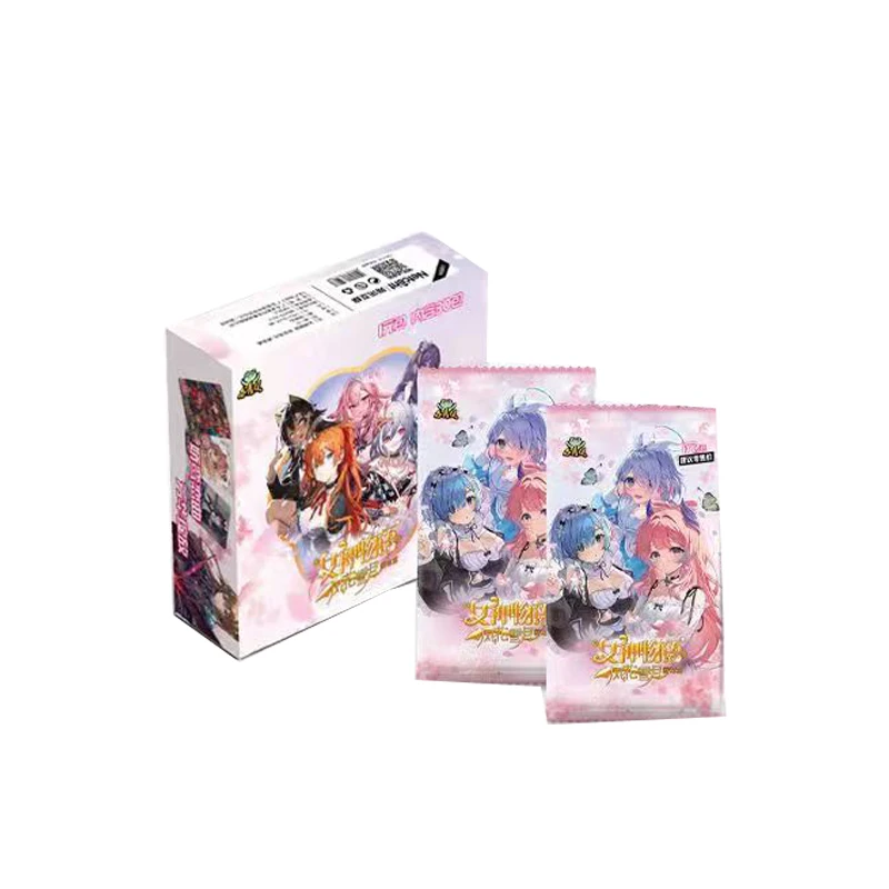2025 Nieuwe Godin Verhaal Collector Kaarten Waifu Booster Box ACG Doujin Badpak Bikini Meisje Kinderen Speelkaart Spel