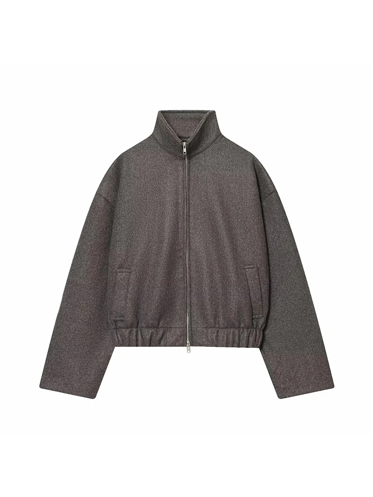 Women New Loose Pilot Jacket Outerwear New Arrival Casual Style Soft Material Women's Fashion Short Coat