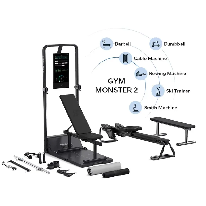 All in One Personal Trainer Fitness Gym Equipment Multi Station Gym Machine Smart Home Fitness Gym Equipment - Image 3