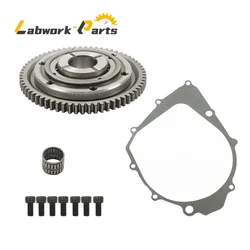 Starter Clutch w/ Gasket Kit For Yamaha Warrior 1988-2004 Raptor 2005-12 YFM 350