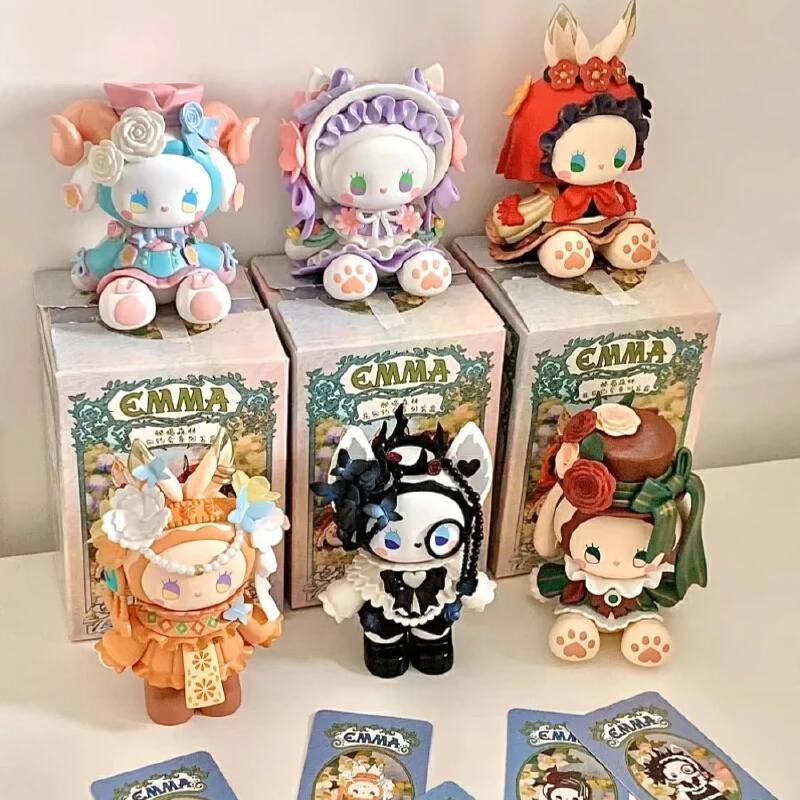 本物のエマ シークレット フォレスト ガーデン デート シリーズ トレンディ ブラインド ボックス アニメ フィギュア かわいい部屋の装飾品人形誕生日フェスティバルギフト