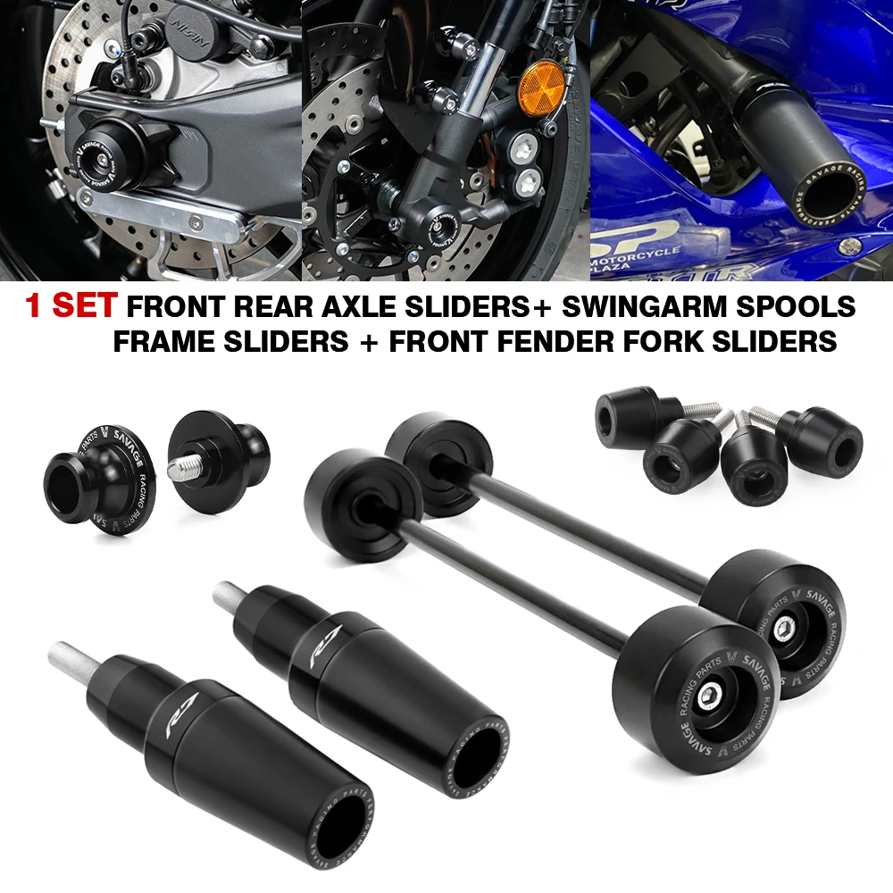 Motorcycle Front Axle Fork Sliders CNC Front Axle Sliders For