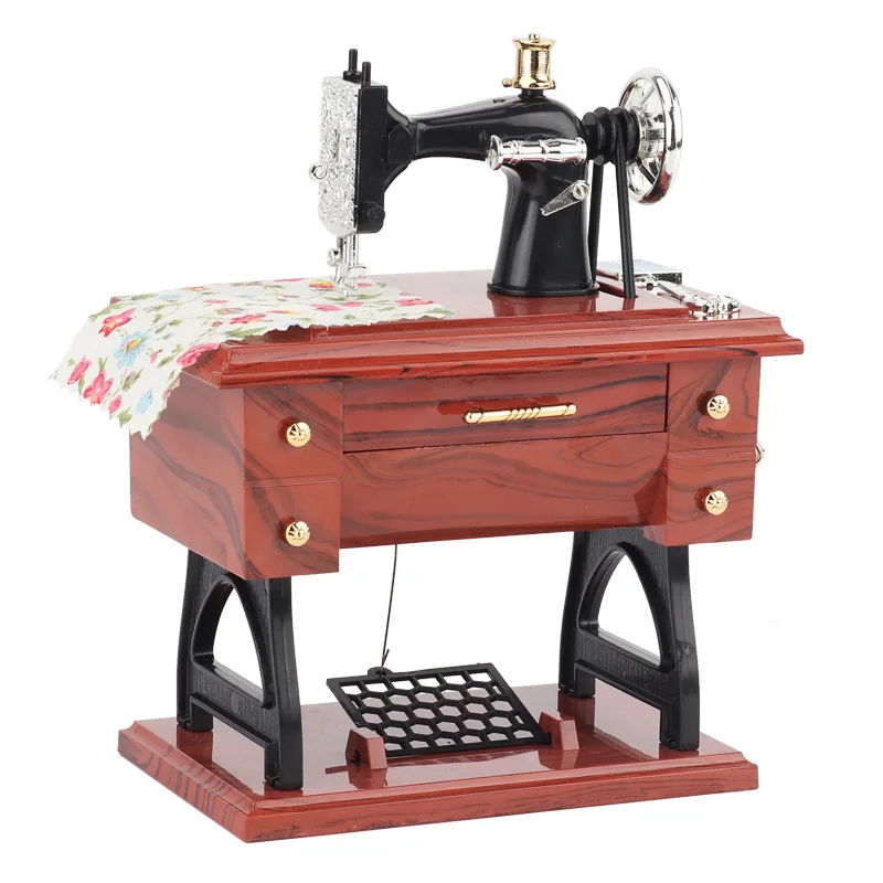 Retro Nostalgic Projector Typewriter Refueling Machine Music Box Music Box Creative Bar Cafe Desktop Decoration Ornaments