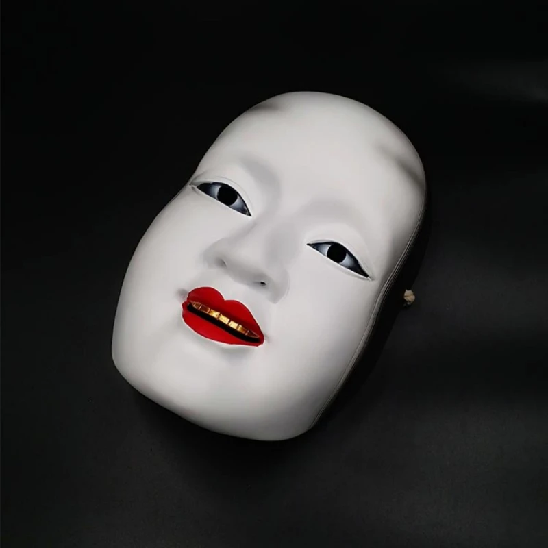 

Horror Cosplay Anime Halloween Mask Japanese Noh Opera Huoying Tang Monk Costume Sun Jilang Mask Prajna Leech Masks Event Party