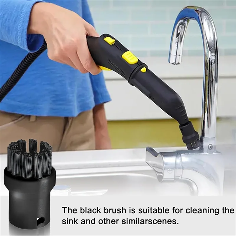 EAS-Steam Cleaner فرشاة مستديرة فوهة الطاقة رئيس يا الدائري لأجزاء منظف البخار Karcher SC1/SC2/SC3/SC4/SC5