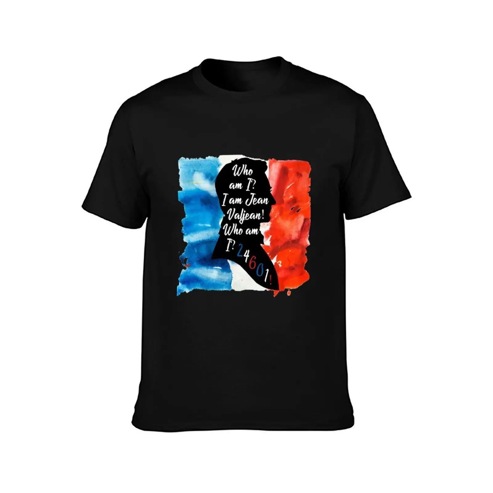 Jean Valjean 24601 T-Shirt Casual Holiday Short Sleeve Tee