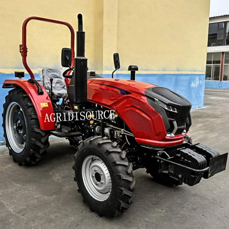 Diyuan marca trator agrícola compacto com carregador, trator agrícola de alta qualidade, China fez, 4x4, 40HP