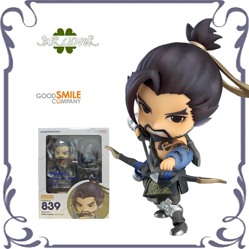

GSC Original Nendoroid Series No.839 Hanzo Movable Figurine Model Toys Collectible Ornaments Gifts In Stock
