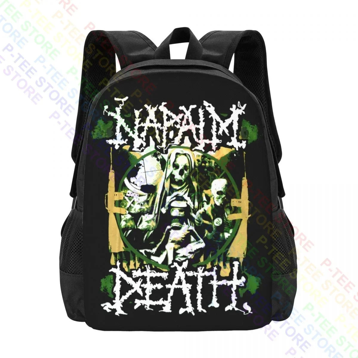 Napalm Death+Righteous Pigs Defecation Terrorizer Carcass Brutal Truth P-1245Backpack Large Capacity Fashion School Sport Bag