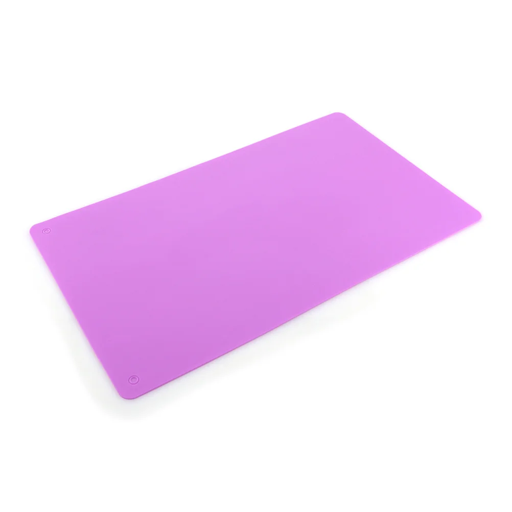 

3Pcs Silicone Pastry Dough Mat Non Stick Baking Rolling Mat 36.5x22cm Heat Resistant Preparation Surface