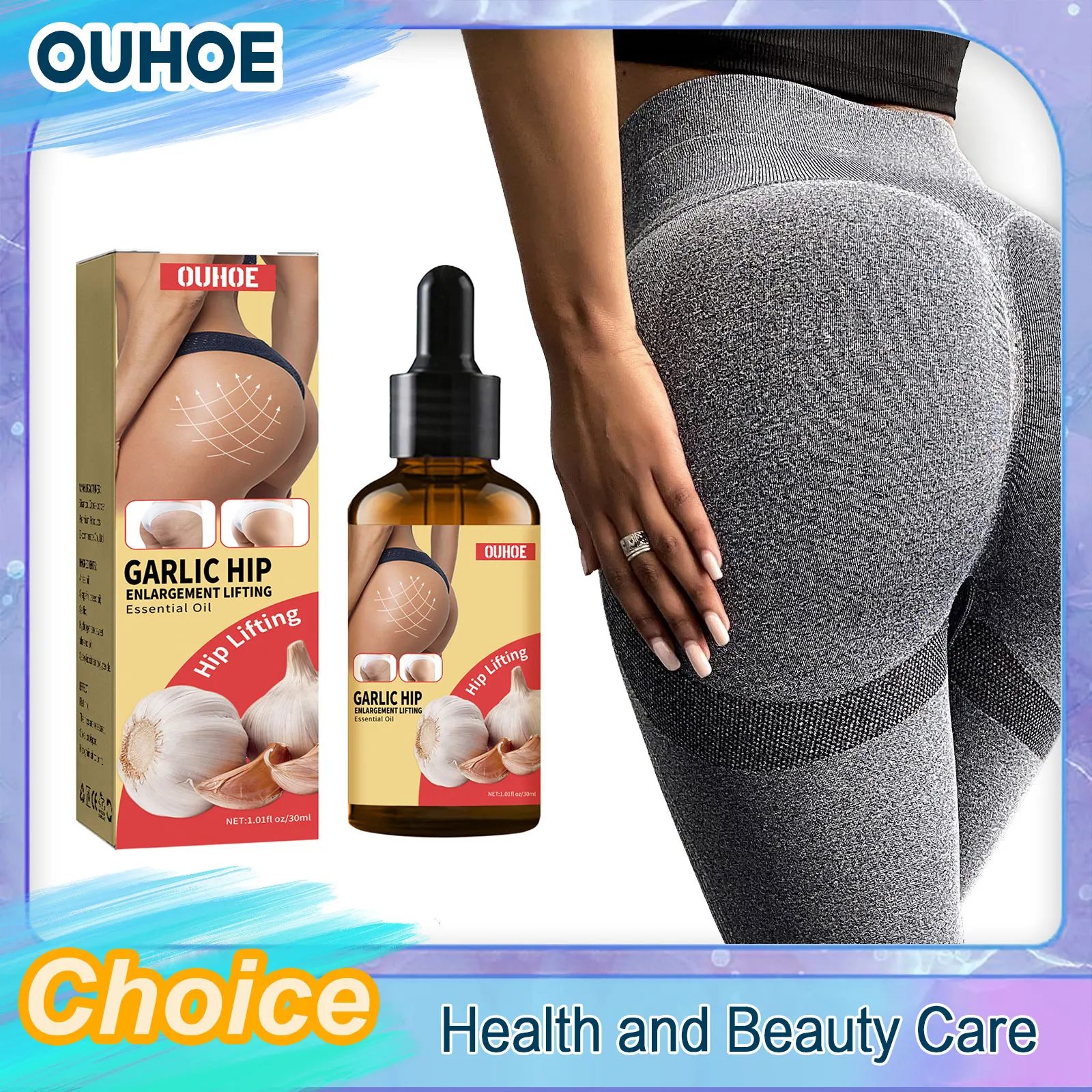 

Buttock Enlargement Essential Oil Hip Lift Up Buttock Lifting Firming Product Big Ass Sexy Hip Shaping Butt Enhancer Massage Oil